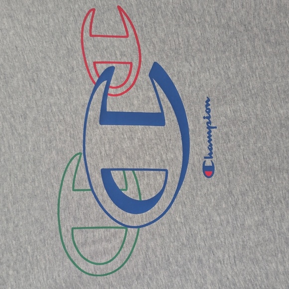 CHAMPION BRAND SIGNATURE BOYS GRAY SHORT SLEEVE TEE-SHIRT SIZE XL 18/20 - Picture 4 of 13